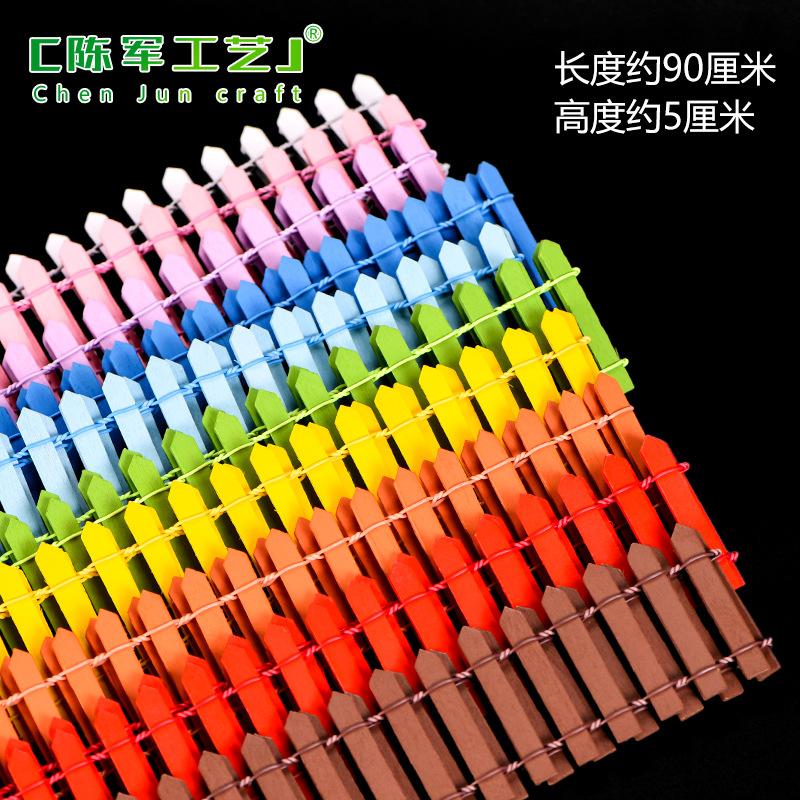 Phụ Kiện Tiểu Cảnh Tiểu cảnh hàng rào gỗ dài, phụ kiện trang trí cây cảnh (ZC-218)