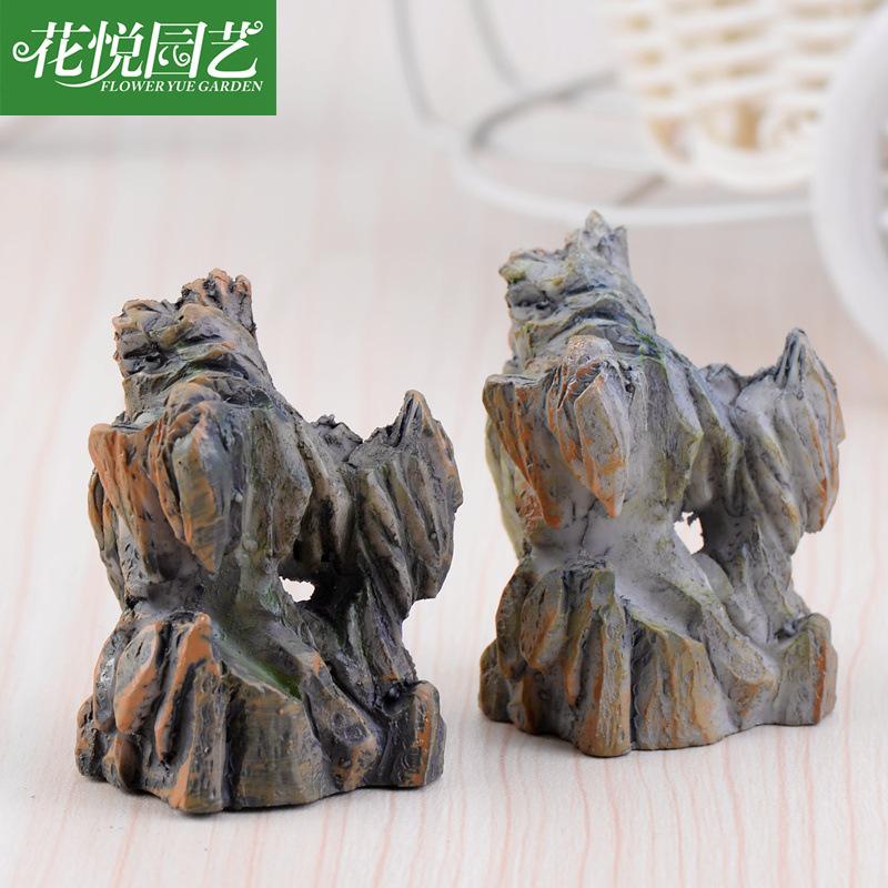 Phụ Kiện Tiểu Cảnh Tiểu cảnh núi giả trong vườn, phụ kiện trang trí cây cảnh mini (ZC-588)