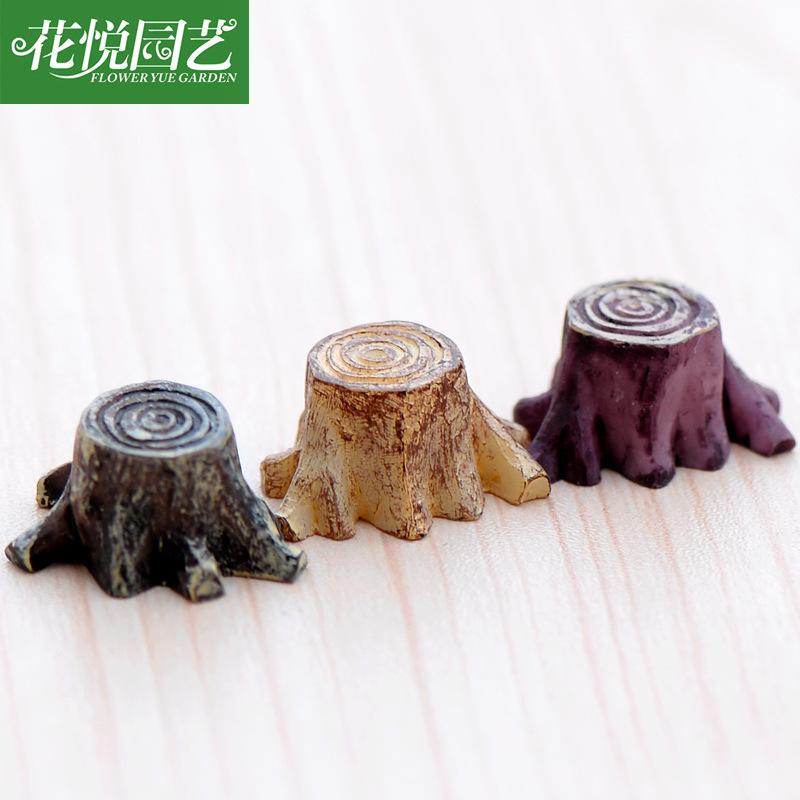 Phụ Kiện Tiểu Cảnh Tiểu cảnh gốc cây mini, phụ kiện trang trí lọ sinh thái (ZC-296)