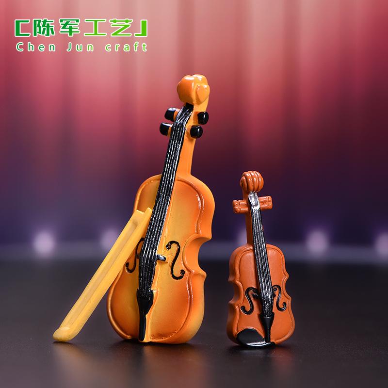 Phụ Kiện Tiểu Cảnh Tiểu cảnh nhạc cụ: piano, guitar, đàn tỳ bà, trang trí mini (ZC-171)