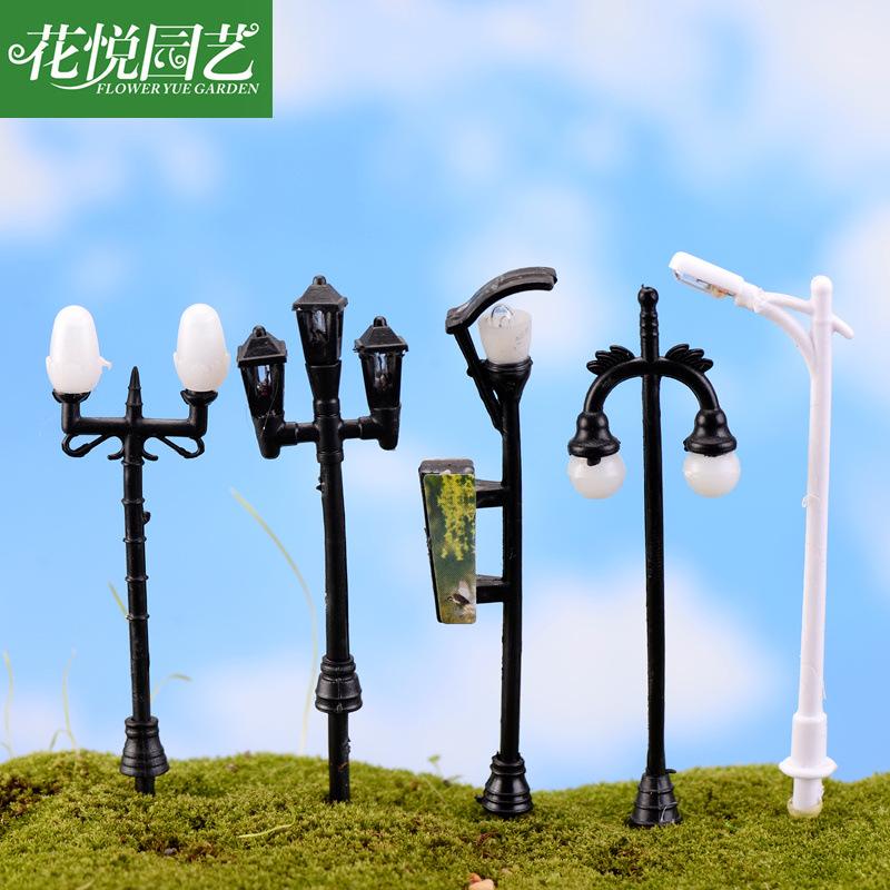 Phụ Kiện Tiểu Cảnh Tiểu cảnh đèn đường, phụ kiện trang trí cây cảnh mini DIY (ZC-421)