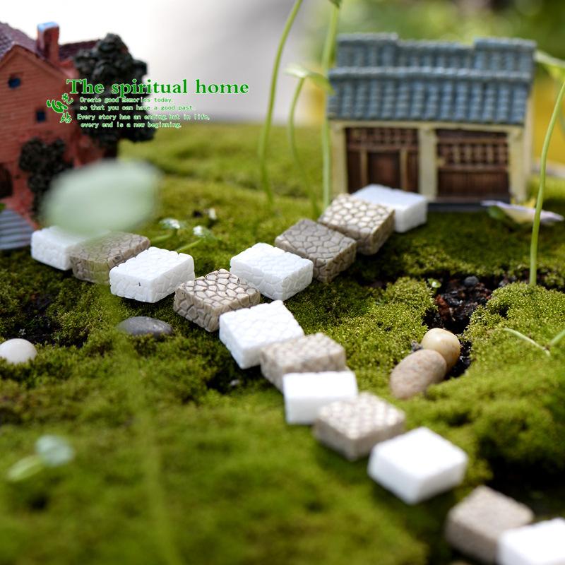 Phụ Kiện Tiểu Cảnh Tiểu cảnh cầu thang resin trang trí bình sinh thái DIY (ZC-652)