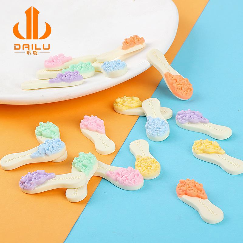 Charm LaBuBu Charm kem ốc quế DIY trang trí vỏ điện thoại (FF-405)