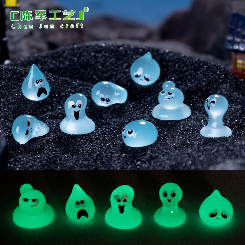 Phụ Kiện Tiểu Cảnh Tiểu cảnh tinh linh nước phát sáng, trang trí xe hơi mini (ZC-285)