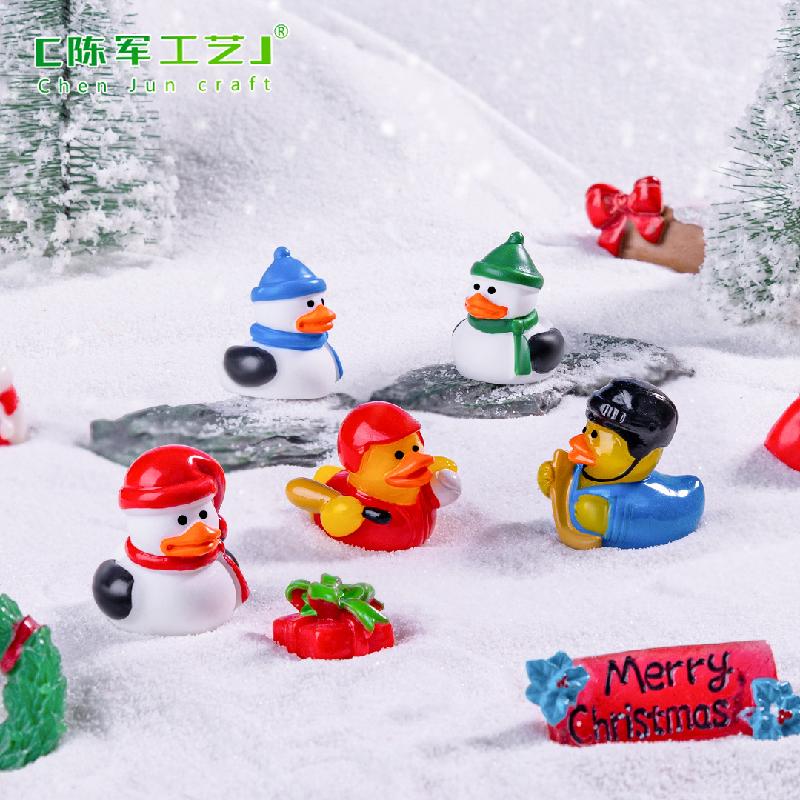 Phụ Kiện Tiểu Cảnh Tiểu cảnh vịt thể thao DIY, phụ kiện tiểu cảnh mini bàn xe thu nhỏ đáng yêu (ZC-1046)