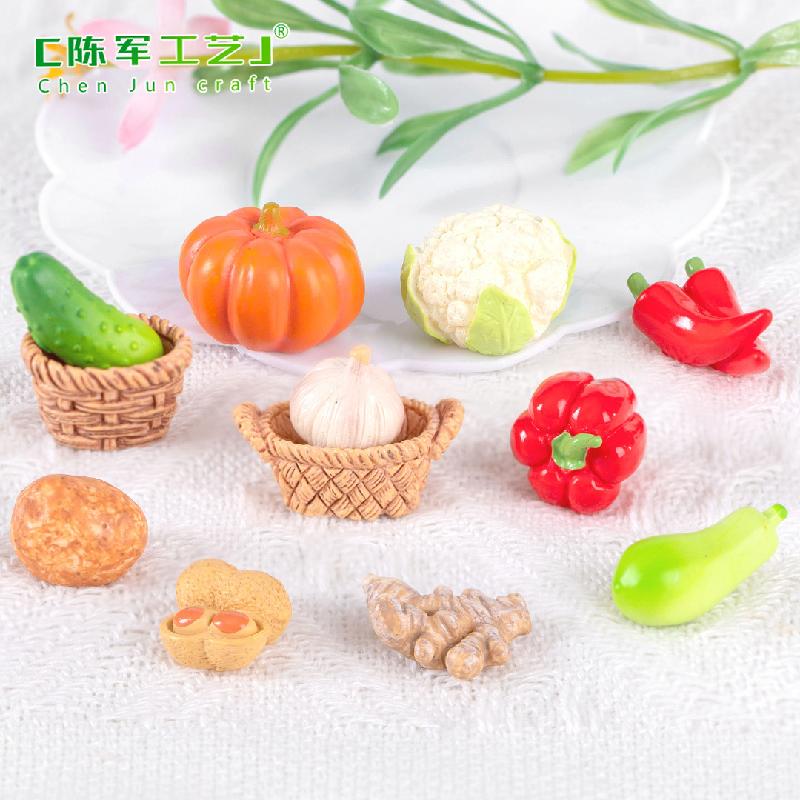 Phụ Kiện Tiểu Cảnh Tiểu cảnh rau củ mini, nhà búp bê, trang trí DIY (ZC-48)