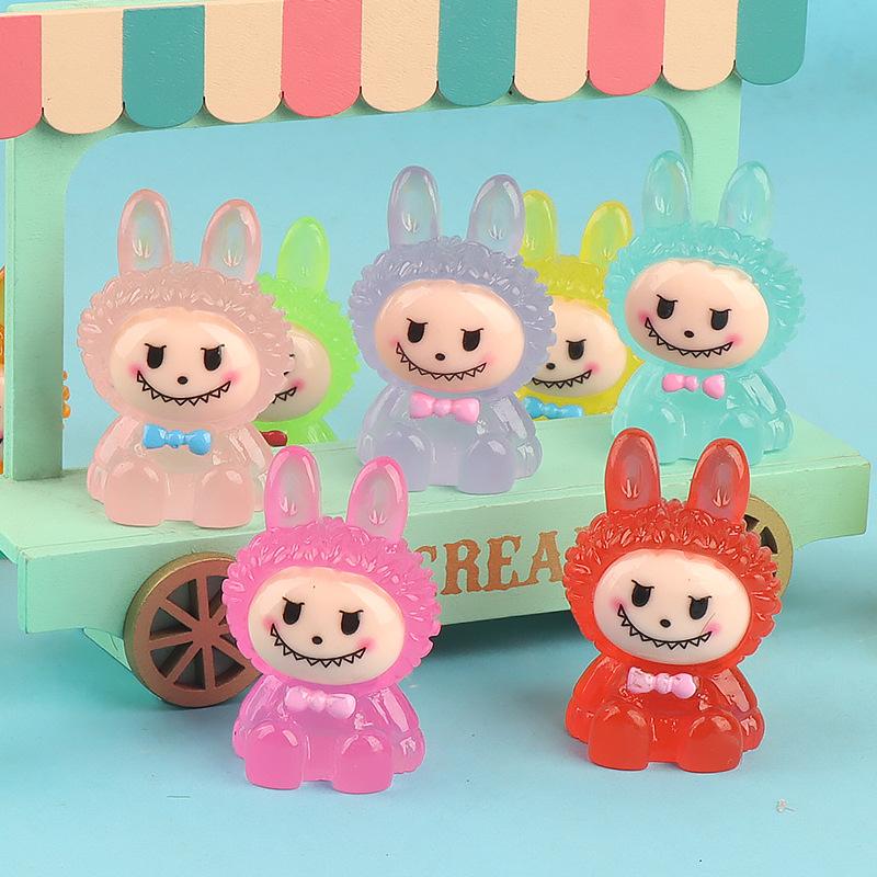 Charm LaBuBu Charm thỏ phát sáng DIY trang trí chìa khóa (FF-430)