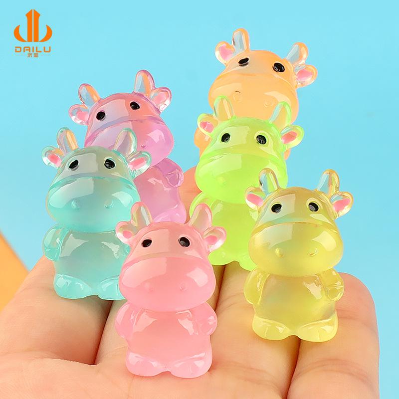 Charm LaBuBu Charm bò phát sáng DIY trang trí xe hơi (FF-366)