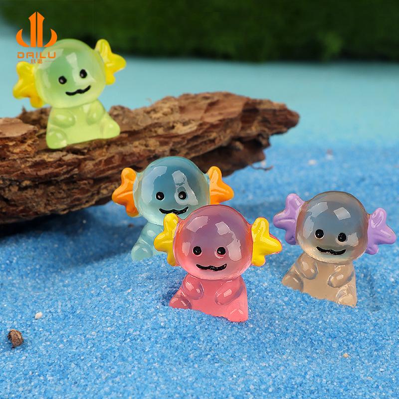 Charm LaBuBu Charm khủng long phát sáng DIY trang trí hồ cá (FF-454)