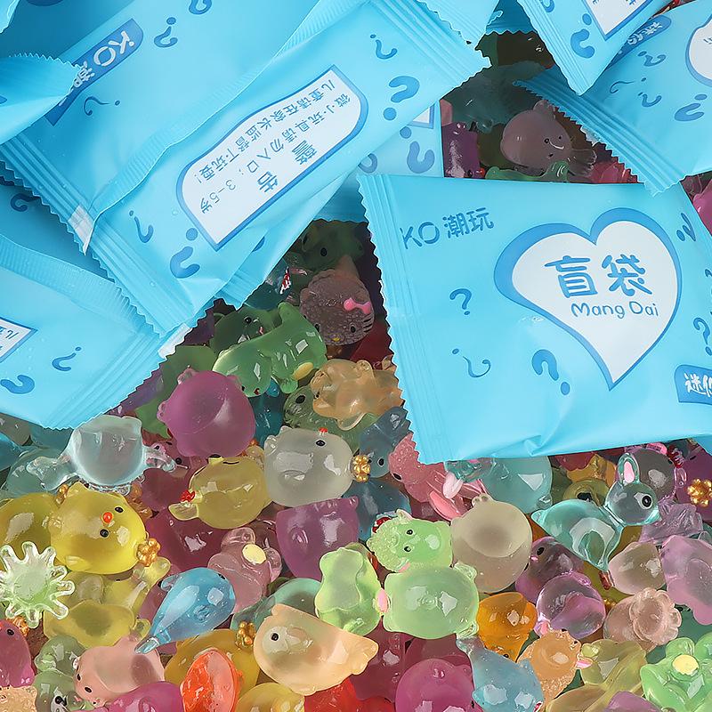 Charm LaBuBu Charm động vật mini phát sáng DIY trang trí (FF-360)