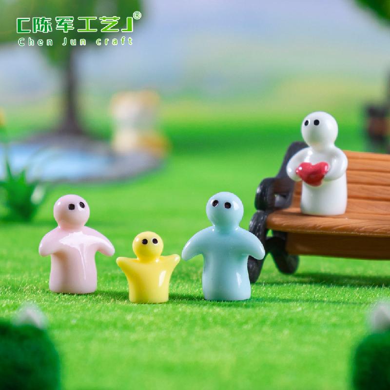 Phụ Kiện Tiểu Cảnh Tiểu cảnh người mini đơn giản DIY, phụ kiện treo tiểu cảnh mini cute, nhỏ gọn (ZC-886)