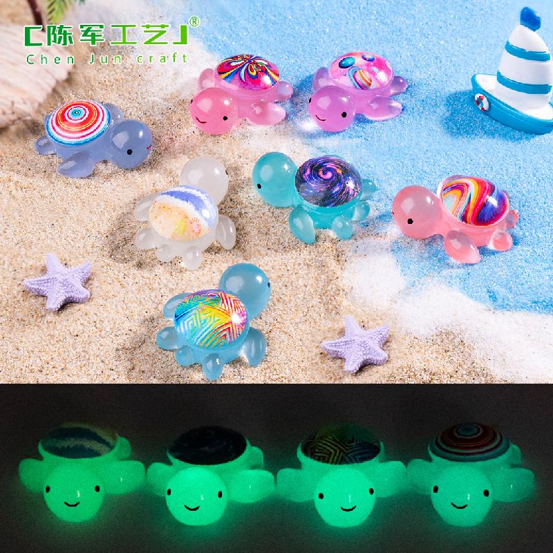 Phụ Kiện Tiểu Cảnh Tiểu cảnh rùa phát sáng DIY, phụ kiện tiểu cảnh mini blind bag bàn cute, đáng yêu (ZC-918)