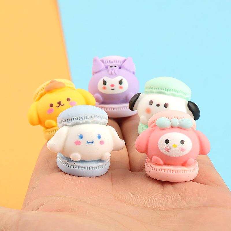 Charm LaBuBu Charm bánh macaron DIY trang trí vỏ điện thoại (FF-56)