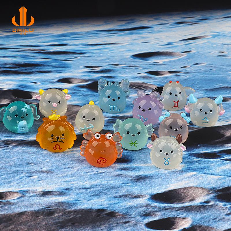 Charm LaBuBu Charm 12 cung hoàng đạo DIY trang trí xe hơi (FF-323)