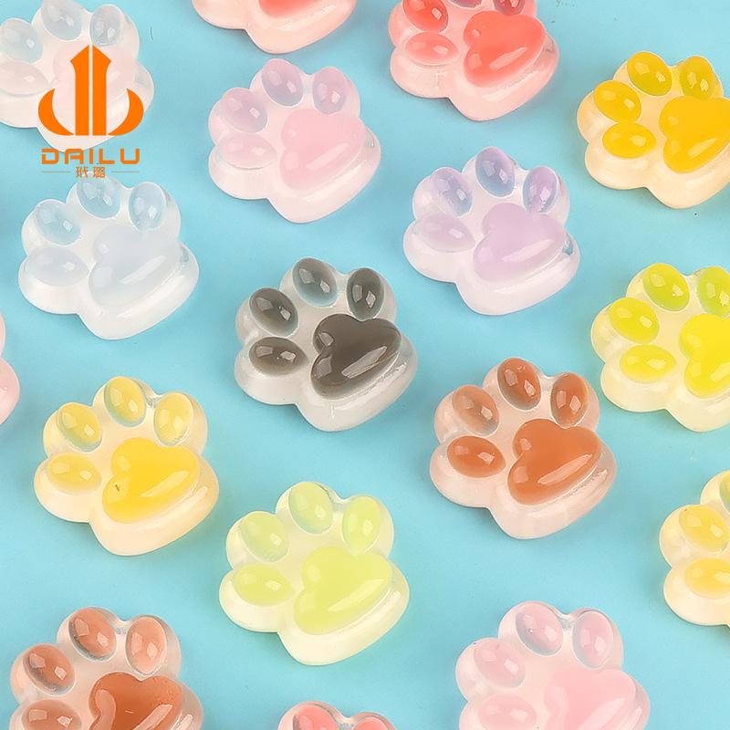 Charm LaBuBu Charm móng mèo phát sáng DIY trang trí điện thoại (FF-448)