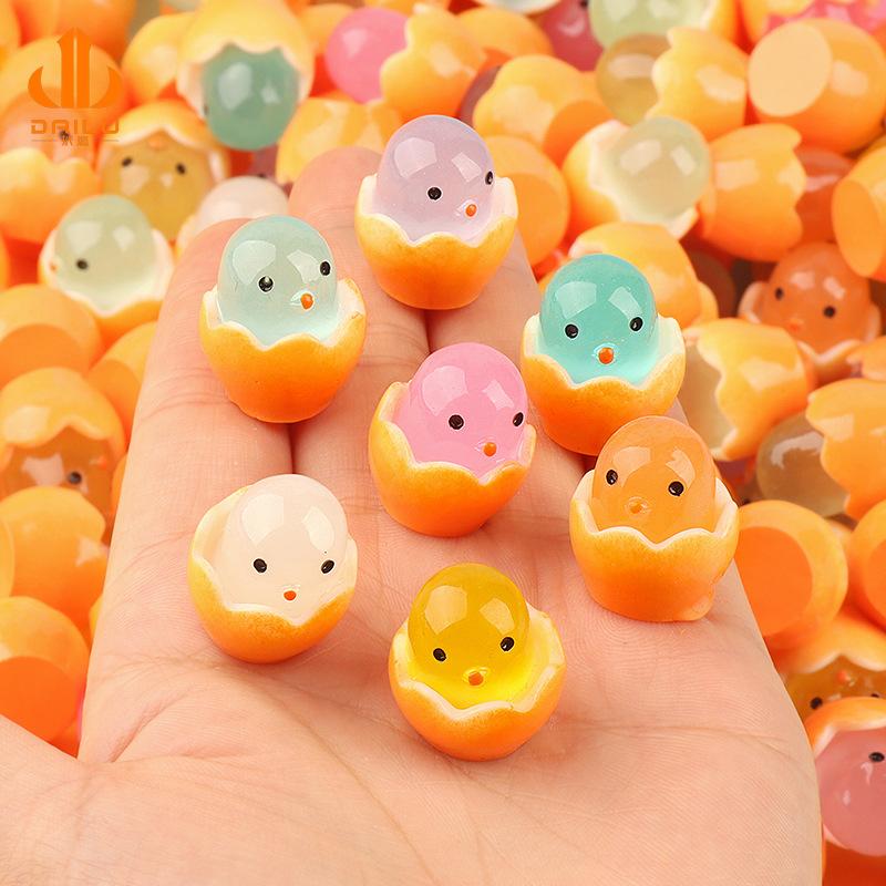 Charm LaBuBu Charm gà phát sáng DIY trang trí xe hơi (FF-322)