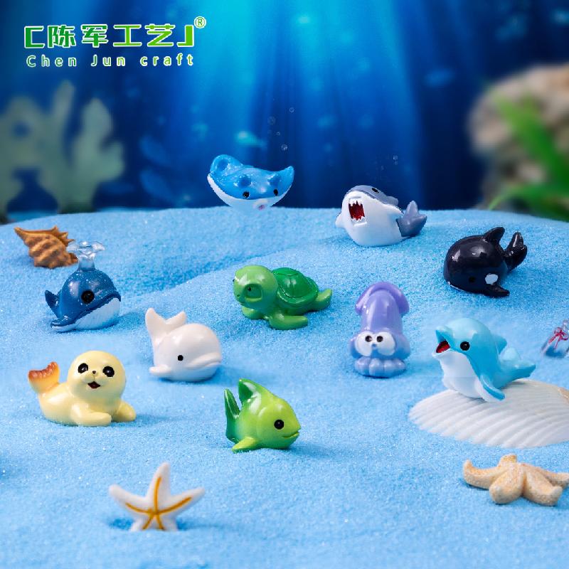 Phụ Kiện Tiểu Cảnh Tiểu cảnh cá heo, sư tử biển, búp bê DIY, sân vườn tiểu cảnh mini đáng yêu (ZC-598)