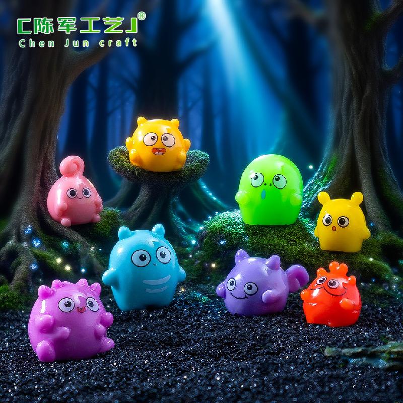 Phụ Kiện Tiểu Cảnh Tiểu cảnh Halloween quái vật mini DIY, phụ kiện tiểu cảnh treo bàn resin đáng yêu cute (ZC-1407)