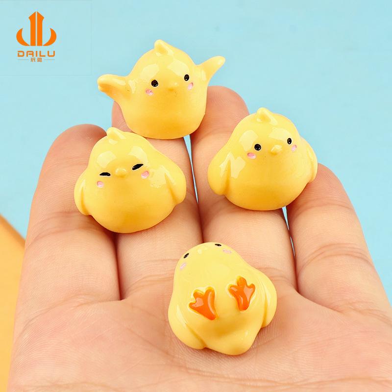 Charm LaBuBu Charm gà con DIY trang trí tiểu cảnh xe hơi (FF-314)