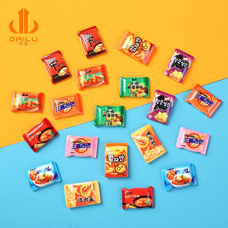 Charm LaBuBu Charm mì gói DIY trang trí vỏ điện thoại (FF-463)