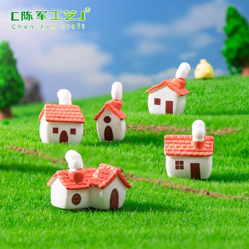 Phụ Kiện Tiểu Cảnh Tiểu cảnh nhà nông thôn DIY, phụ kiện tiểu cảnh mini sân vườn thu nhỏ cute (ZC-891)