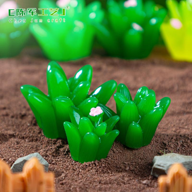 Phụ Kiện Tiểu Cảnh Tiểu cảnh cỏ mini, vật liệu giả thực, DIY, phụ kiện tiểu cảnh lọ sinh thái nhỏ xinh (ZC-223)