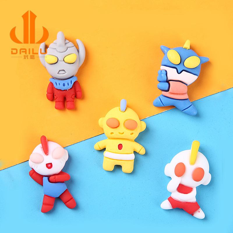 Charm LaBuBu 树脂配件奥特动漫diy手机壳口杯贴片汽车收纳盒鞋服箱包饰品配饰