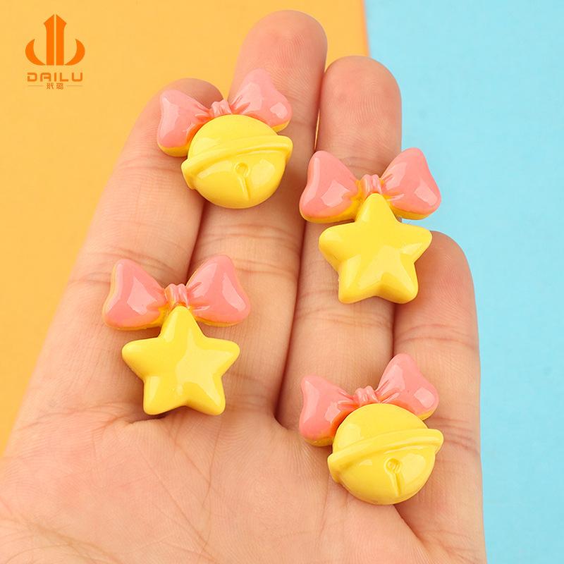 Charm LaBuBu Charm chuông & sao DIY vỏ điện thoại & trang trí (FF-108)