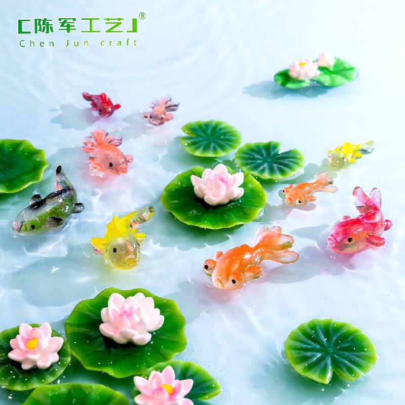 Phụ Kiện Tiểu Cảnh Tiểu cảnh cá chép, phụ kiện trang trí bể cá mini DIY (ZC-319)