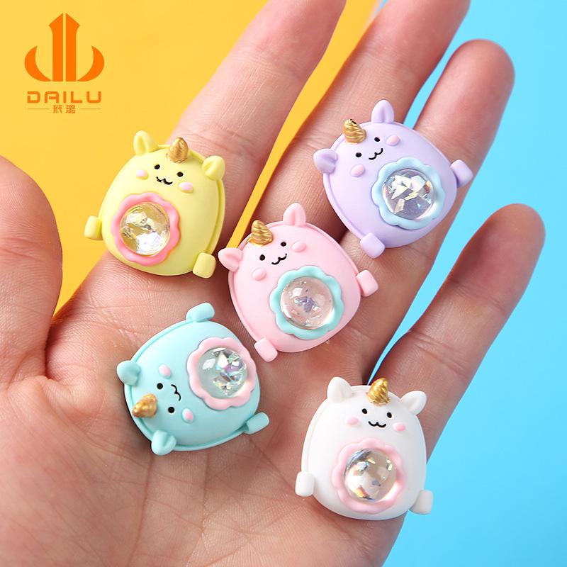 Charm LaBuBu Charm gà mẹ phát sáng DIY trang trí bàn làm việc (FF-191)