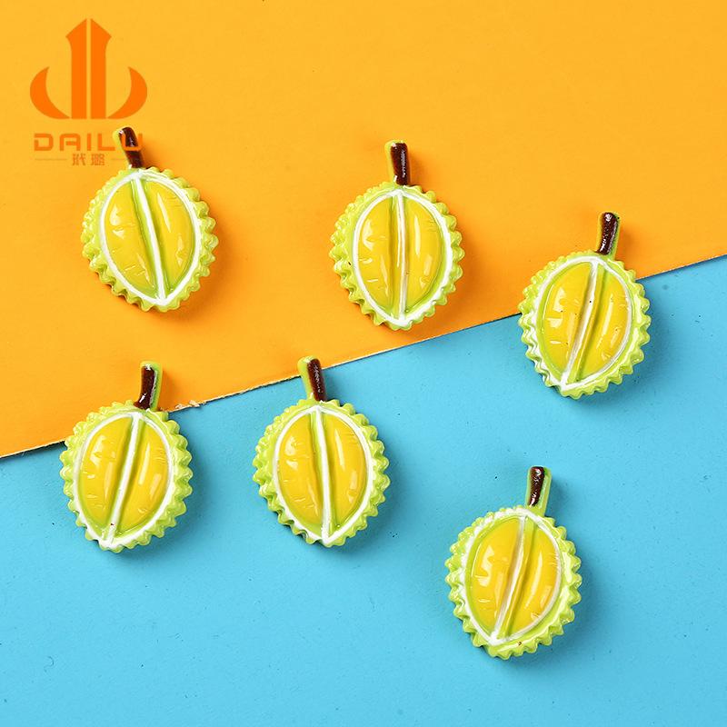 Charm LaBuBu Charm quả hồng DIY trang trí vỏ điện thoại (FF-199)