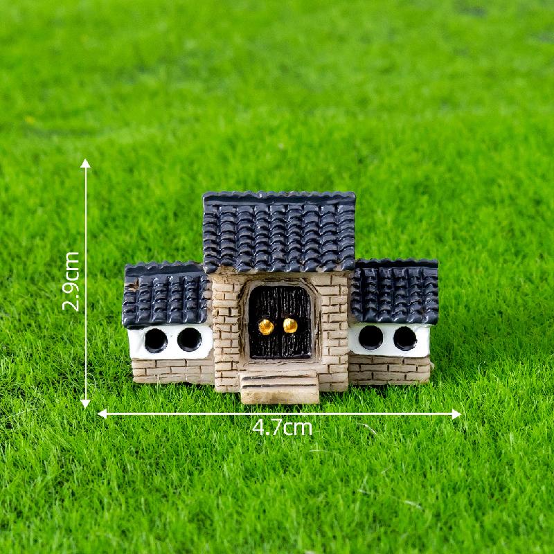 Phụ Kiện Tiểu Cảnh Tiểu cảnh cổng thành Trung Hoa, trang trí lọ cây cảnh DIY (ZC-325)