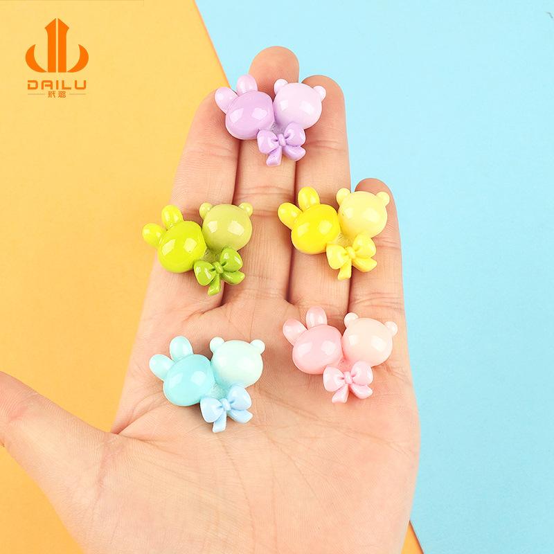 Charm LaBuBu 卡通透色夜光气球diy奶油胶手机壳头饰发饰材料树脂配件批发 http