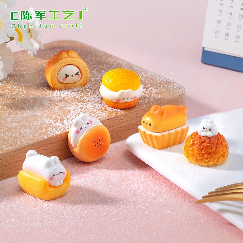 Phụ Kiện Tiểu Cảnh Tiểu cảnh bánh ngọt DIY, phụ kiện tiểu cảnh mini treo bàn food resin micro cute (ZC-1396)