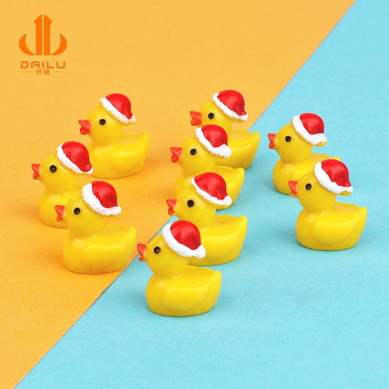 Charm LaBuBu 新款 树脂立体小黄鸭 diy手工饰品配件 手机美容材料 树脂小鸭子