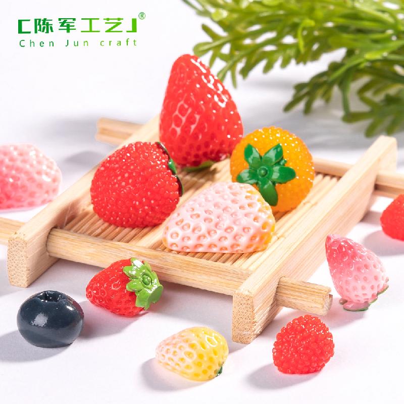 Phụ Kiện Tiểu Cảnh Tiểu cảnh trái cây phát sáng mini trang trí tủ lạnh DIY (ZC-1253)