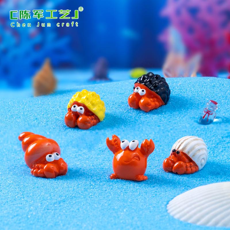 Phụ Kiện Tiểu Cảnh Tiểu cảnh cua, ốc biển, bể cá DIY, phụ kiện treo bàn tiểu cảnh mini (ZC-377)