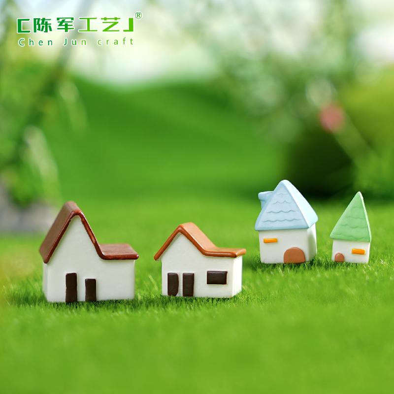 Phụ Kiện Tiểu Cảnh Tiểu cảnh biệt thự biển mini, nhà nhỏ DIY, phụ kiện bàn tiểu cảnh sáng tạo dễ thương (ZC-187)