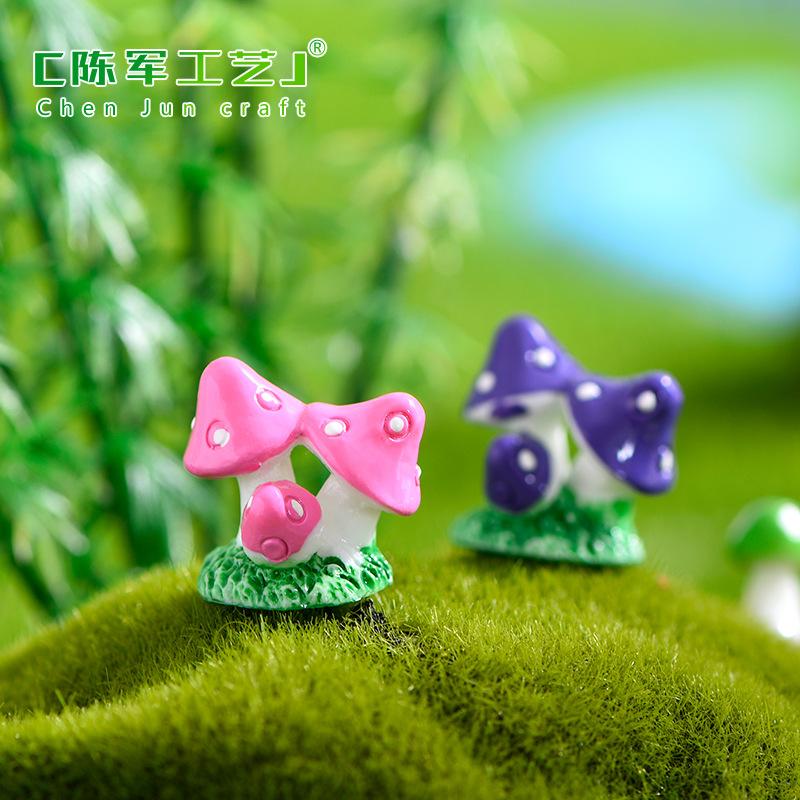 Phụ Kiện Tiểu Cảnh Tiểu cảnh nấm hoạt hình, phụ kiện trang trí DIY dễ thương (ZC-549)