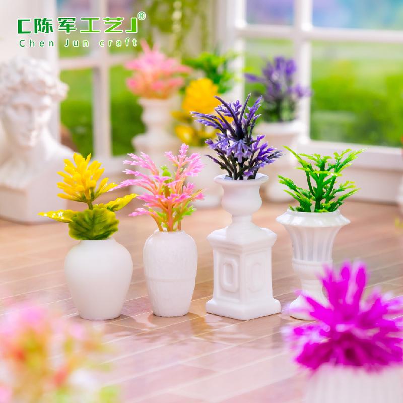 Phụ Kiện Tiểu Cảnh Tiểu cảnh chậu cây mini trang trí nhà búp bê DIY (ZC-822)