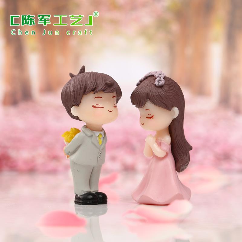 Phụ Kiện Tiểu Cảnh Cặp Đôi Kết Hôn (ZC-484)