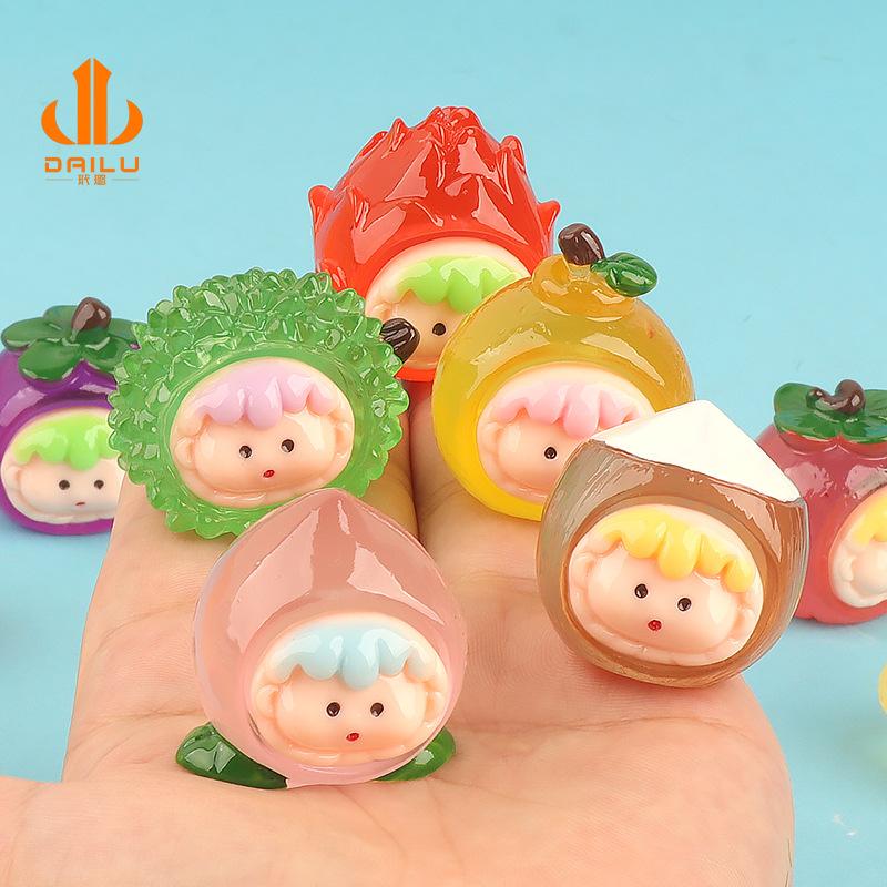 Charm LaBuBu Charm trái cây phát sáng DIY trang trí xe hơi (FF-224)