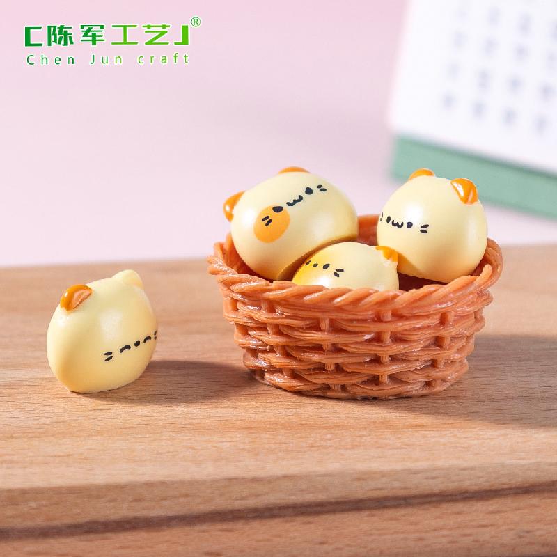 Phụ Kiện Tiểu Cảnh Tiểu cảnh mèo cookie DIY, phụ kiện tiểu cảnh mini bàn garden resin đáng yêu cute (ZC-1399)