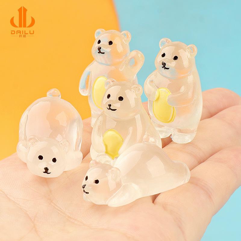 Charm LaBuBu Charm gấu Bắc cực DIY trang trí phát sáng (FF-135)