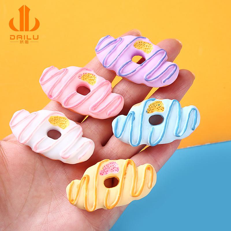 Charm LaBuBu diy树脂配件奶油蛋糕甜甜圈  奶油胶滴胶手机壳装饰 冰箱贴配件