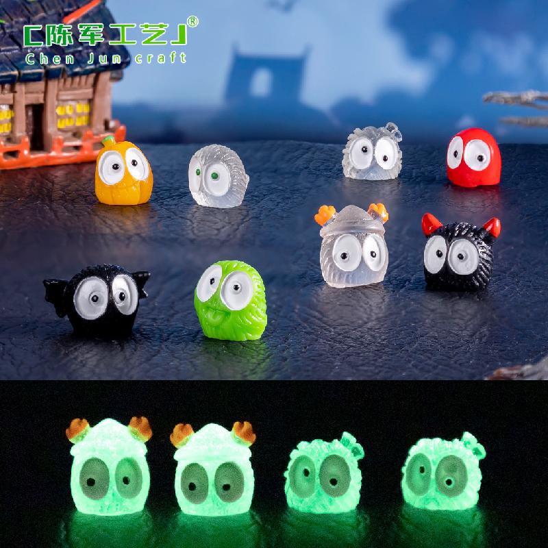 Phụ Kiện Tiểu Cảnh Tiểu cảnh tinh linh phát sáng Halloween DIY, phụ kiện tiểu cảnh mini thu nhỏ (ZC-763)