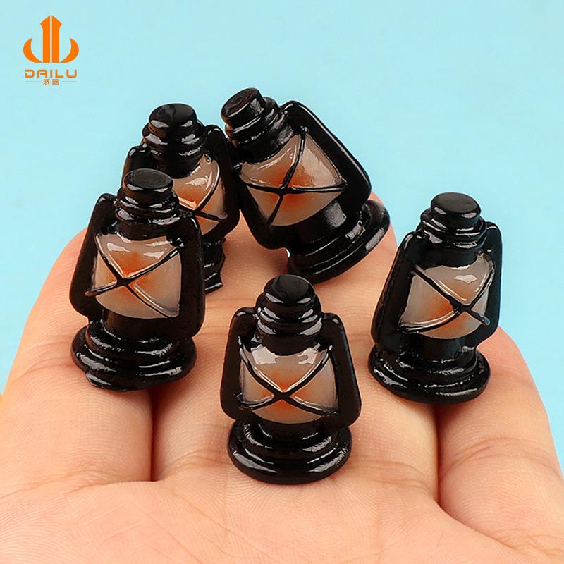 Charm LaBuBu Charm đèn dầu cổ điển DIY trang trí tiểu cảnh (FF-106)
