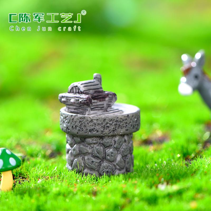 Phụ Kiện Tiểu Cảnh Tiểu cảnh cối đá mini trang trí chậu cây và rêu DIY (ZC-984)