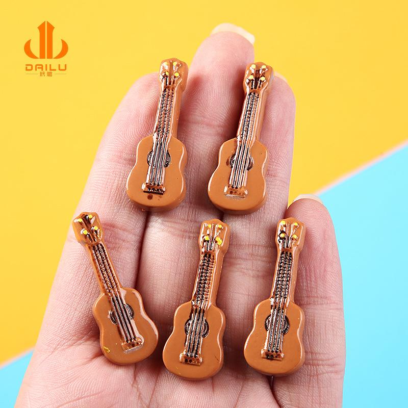 Charm LaBuBu Charm guitar & violin DIY trang trí tiểu cảnh (FF-268)