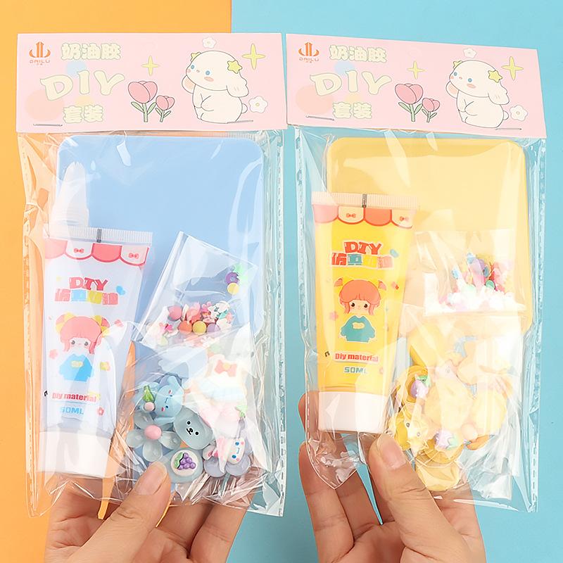 Charm LaBuBu Bộ gương cầm tay DIY trang trí điện thoại (FF-417)